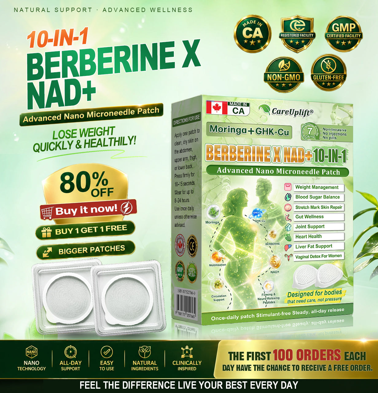 𝑶𝒇𝒇𝒊𝒄𝒊𝒂𝒍 𝑺𝒕𝒐𝒓𝒆  |🍀🍀𝐂𝐚𝐫𝐞𝐔𝐩𝐥𝐢𝐟𝐭® 𝑴𝒆𝒕𝒂𝒃𝒐𝒍𝒊𝒄 𝑵𝒂𝒏𝒐 𝑴𝒊𝒄𝒓𝒐𝒏𝒆𝒆𝒅𝒍𝒆 𝑷𝒂𝒕𝒄𝒉🇺🇸(𝐉𝐮𝐬𝐭 𝐨𝐧𝐜𝐞 𝐚 𝐝𝐚𝐲）𝘽𝙚𝙧𝙗𝙚𝙧𝙞𝙣𝙚 + 𝙈𝙤𝙧𝙞𝙣𝙜𝙖 𝙁𝙤𝙧𝙢𝙪𝙡𝙖 ✅ 𝐅𝐨𝐫 𝐨𝐛𝐞𝐬𝐢𝐭𝐲, 𝗟𝗼𝗼𝘀𝗲 𝘀𝗸𝗶𝗻,𝐝𝐢𝐚𝐛𝐞𝐭𝐞𝐬, 𝐬𝐥𝐞𝐞𝐩 𝐚𝐩𝐧𝐞𝐚, 𝐣𝐨𝐢𝐧𝐭 𝐢𝐬𝐬𝐮𝐞𝐬, 𝐚𝐧𝐝 𝐦𝐨𝐫𝐞💯💯